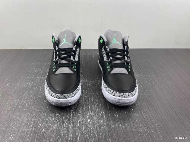 Reps TBK 3 Green CT8532-031 Glow Jordan Air 0720